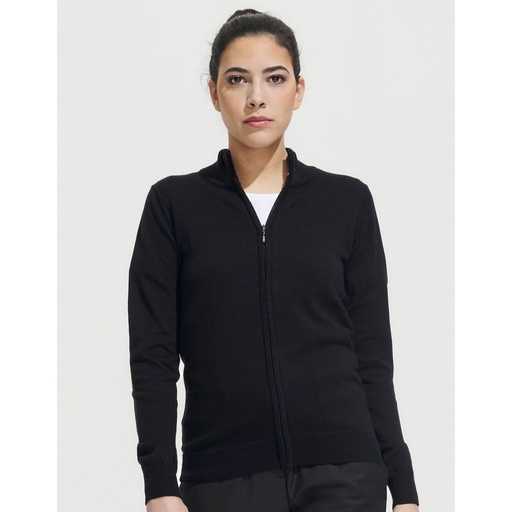 [L414] (00550) Women´s Zipped Knitted Cardigan Gordon [L414]