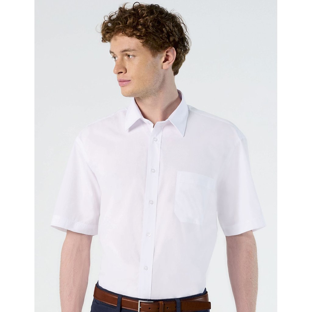 [L622] (16050) Popeline-Shirt Bristol Short Sleeve