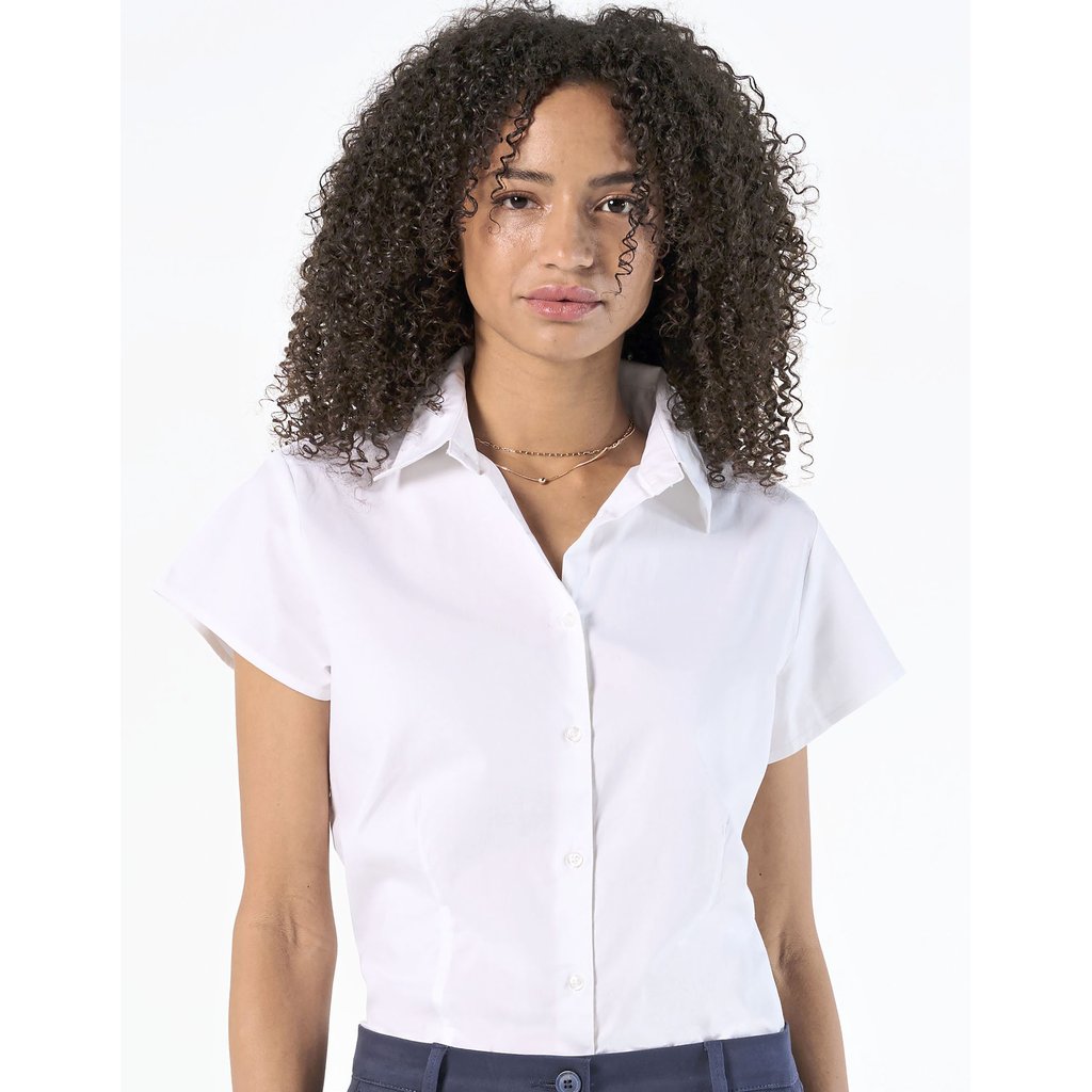 [L630] (17020) Women´s Stretch-Blouse Excess Short Sleeve