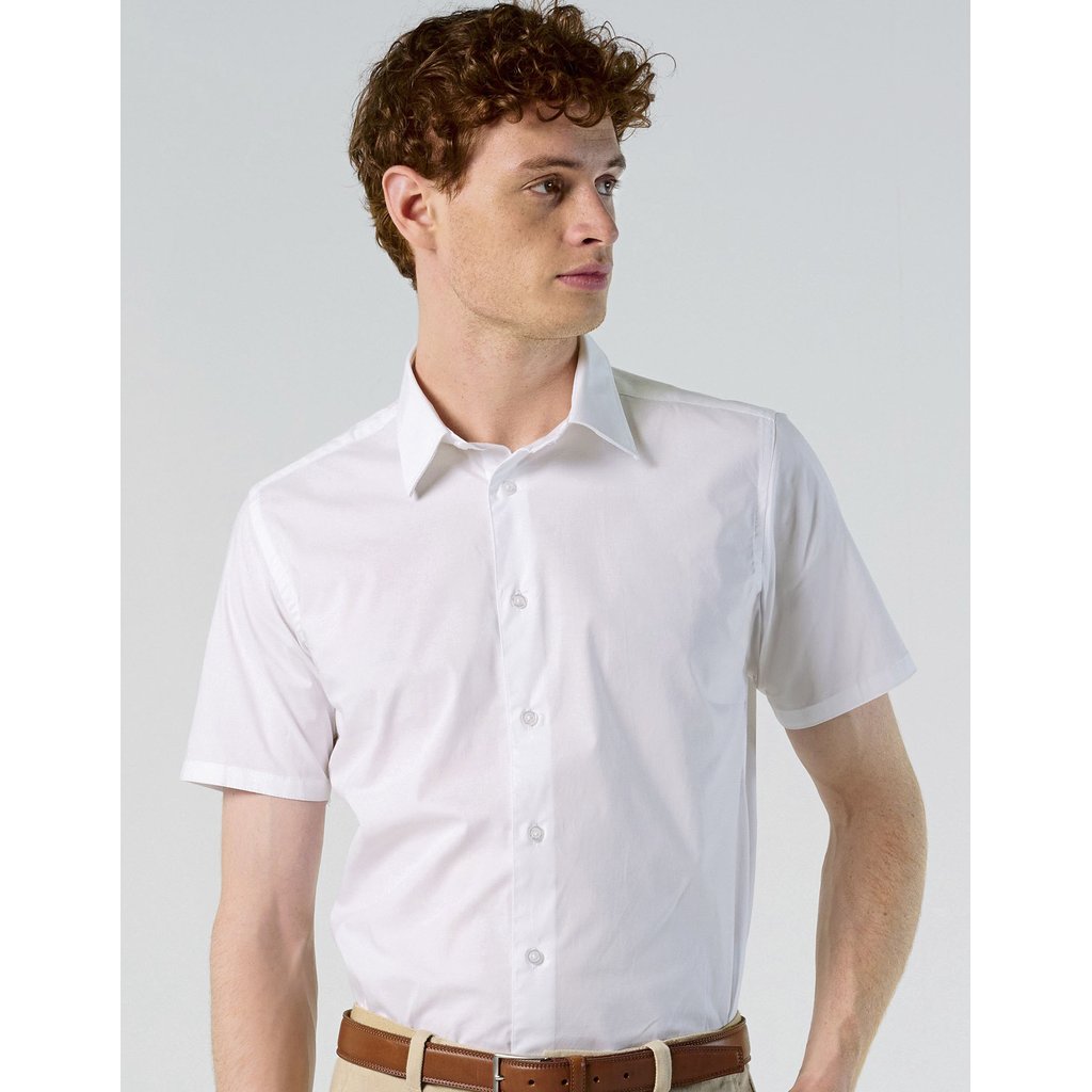 [L632] (17030) Men´s Stretch-Shirt Broadway Short Sleeve