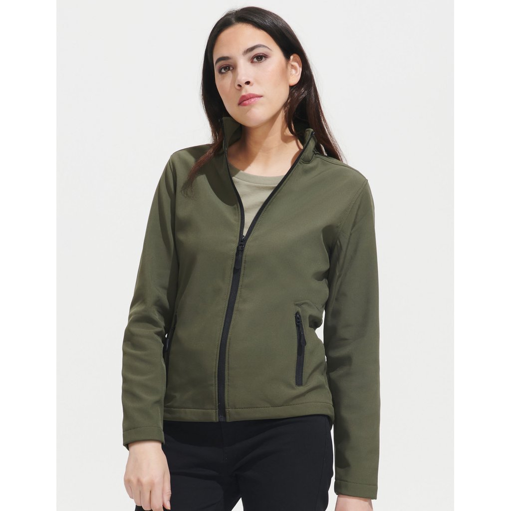[L838] (01194) Women´s Softshell Zip Jacket Race