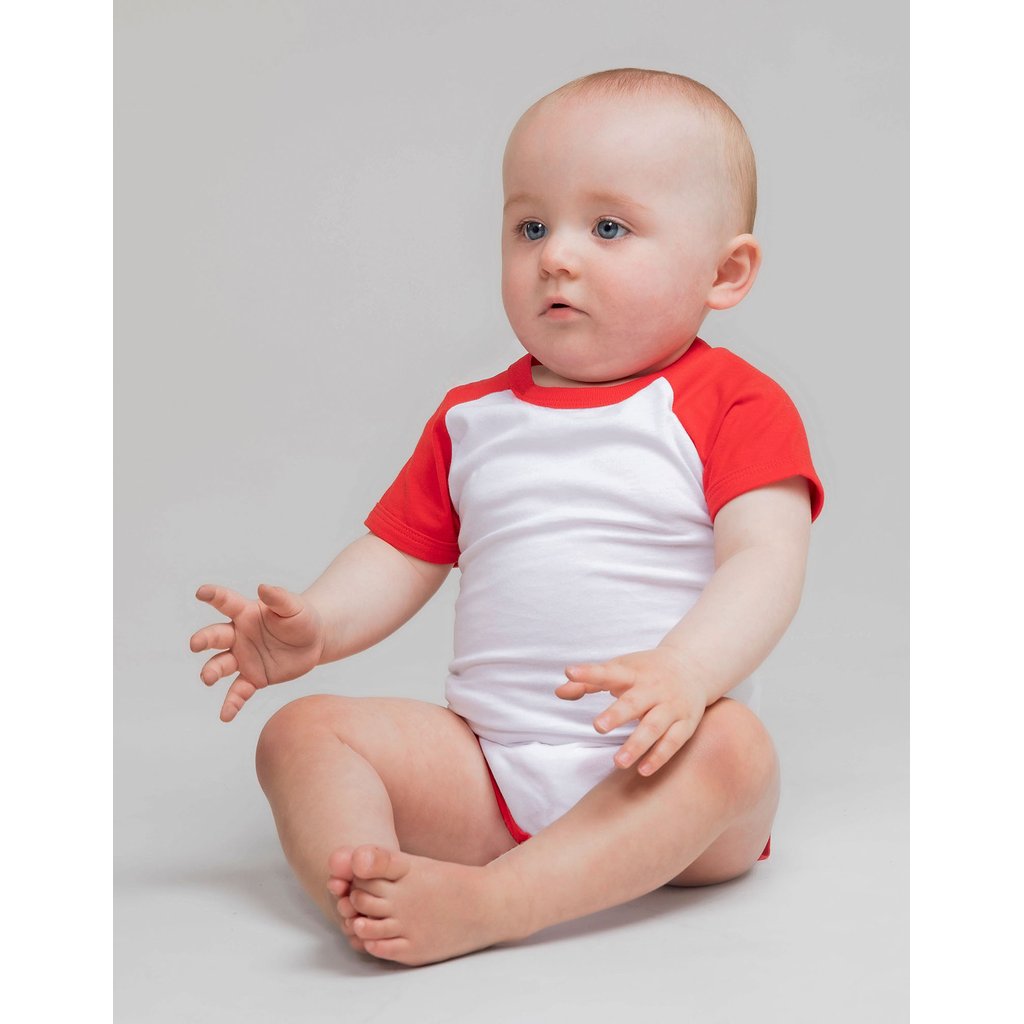 [LW502] (LW502) Essential Short Sleeved Baseball Bodysuit