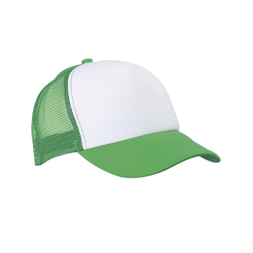 [MB070] (MB070) 5-Panel Polyester Mesh Cap