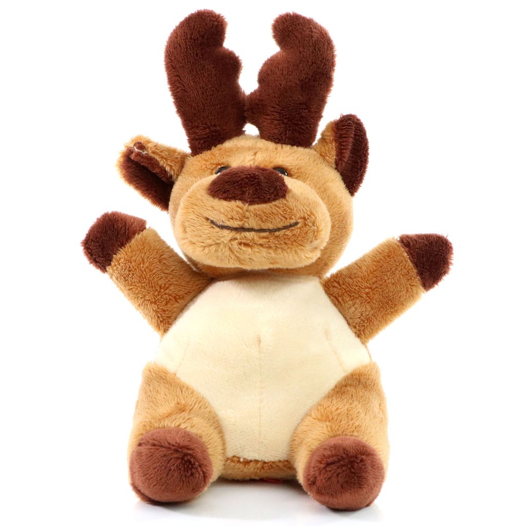[MBW60390] (M160390) MiniFeet® Plush Moose Oke [MBW60390]