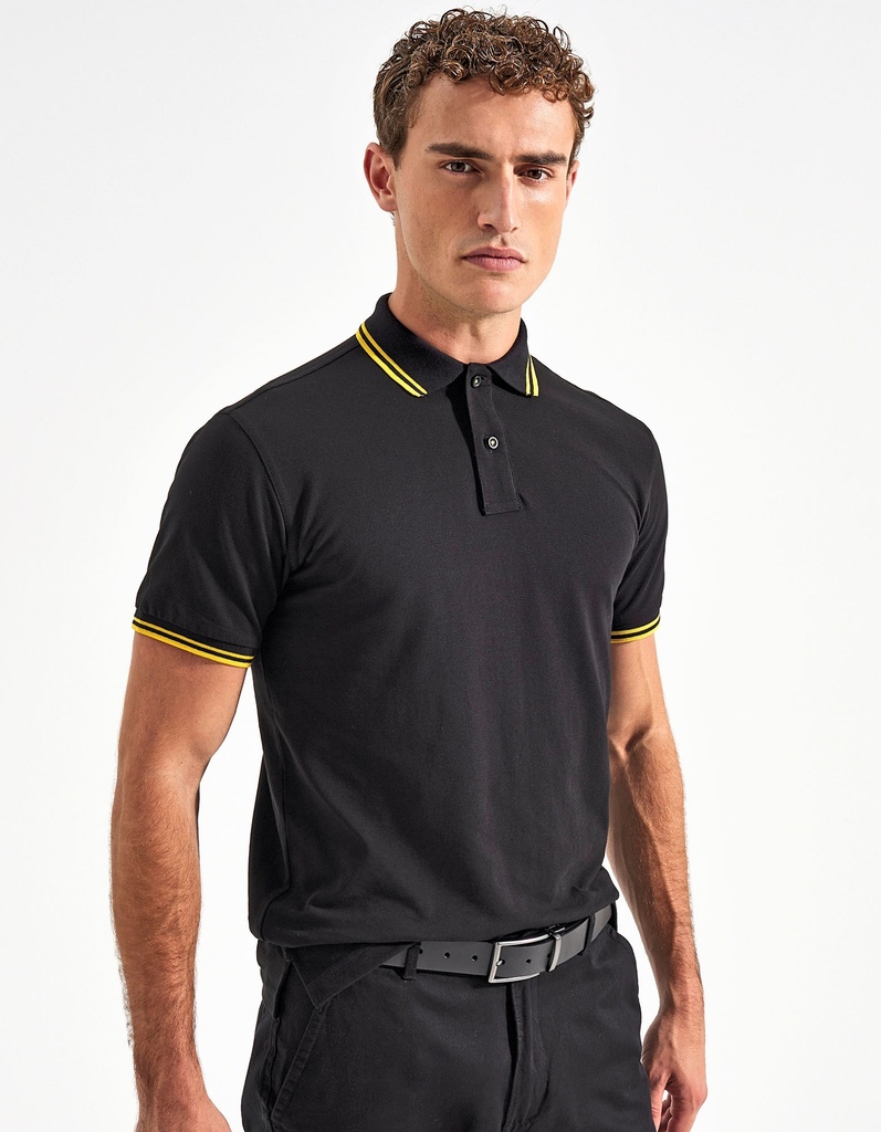 Men´s Classic Fit Tipped Polo [AQ011]