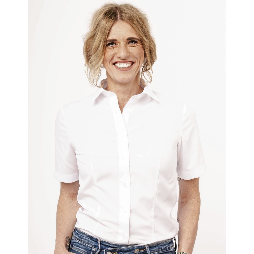 [MV069012] (069012/069112) Women´s Blouse Comfort Fit Short Sleeve