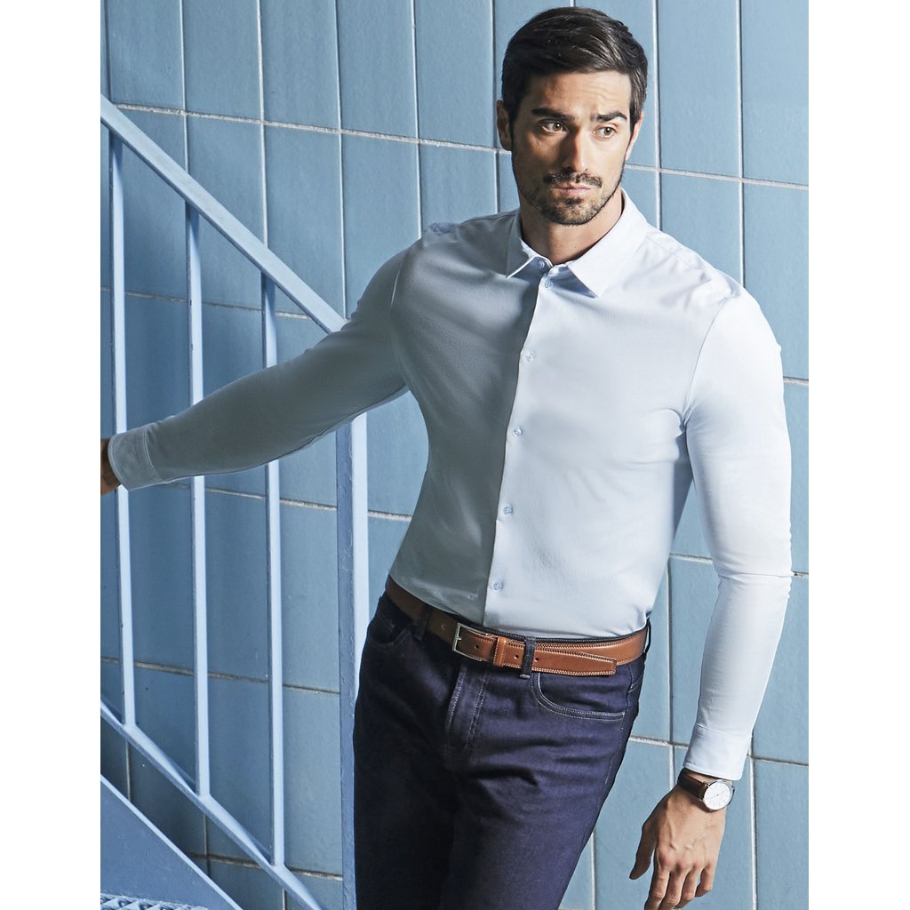 [NB3198] (03198) Men´s Mercerised Shirt Balthazar