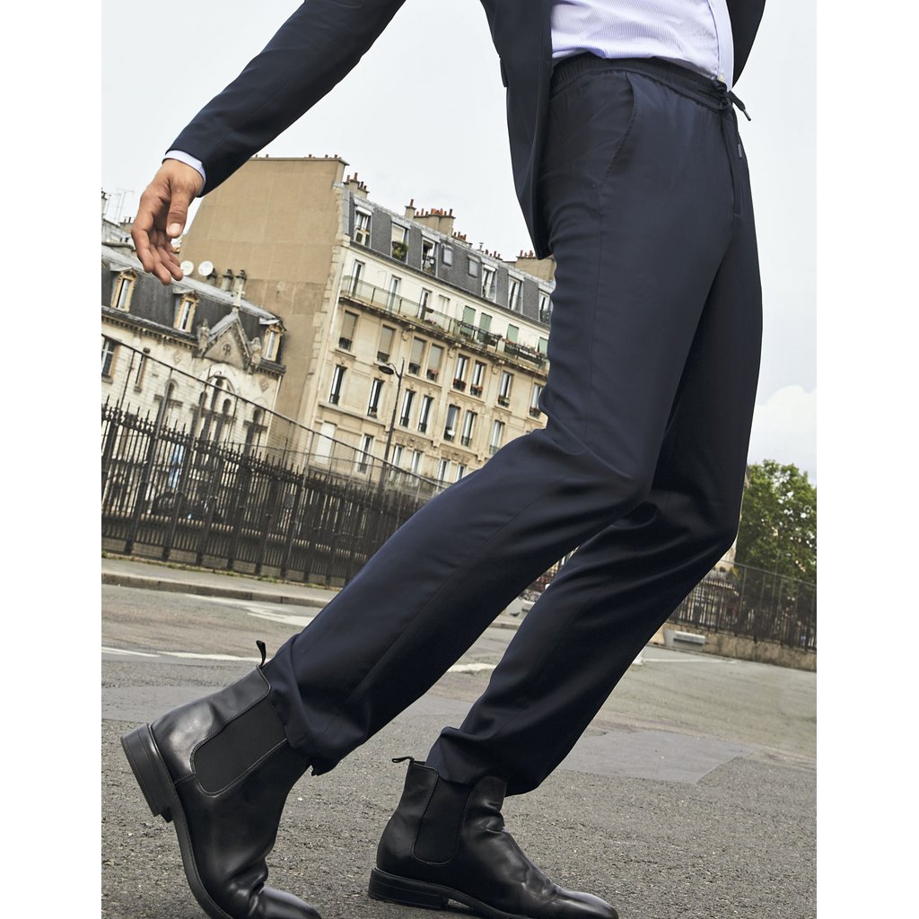 [NB3778] (03778) Men´s Elasticated Waist Suit Trousers Germain [NB3778]