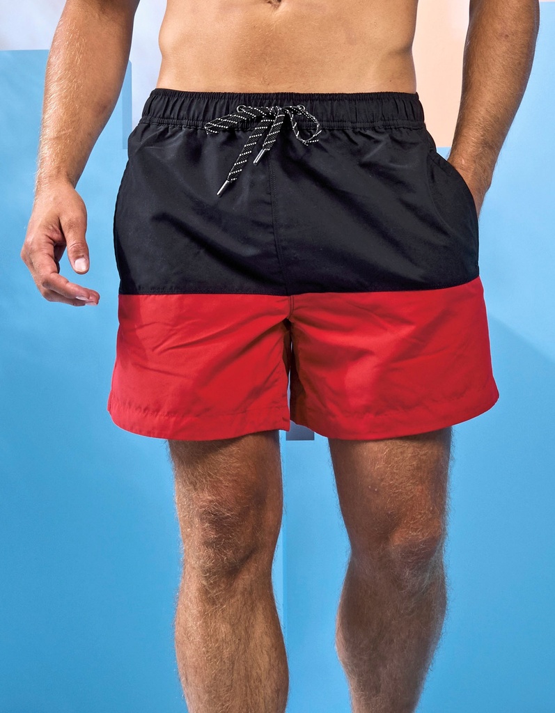 Men´s Block Colour Swim Shorts [AQ056]