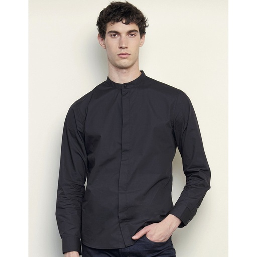 [NB3792] (03792) Men´s Mao Collar Shirt Bart [NB3792]