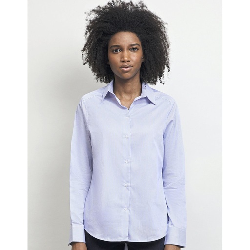 [NB4339] (04339) Women´s Easy Care Striped Shirt Baptiste [NB4339]