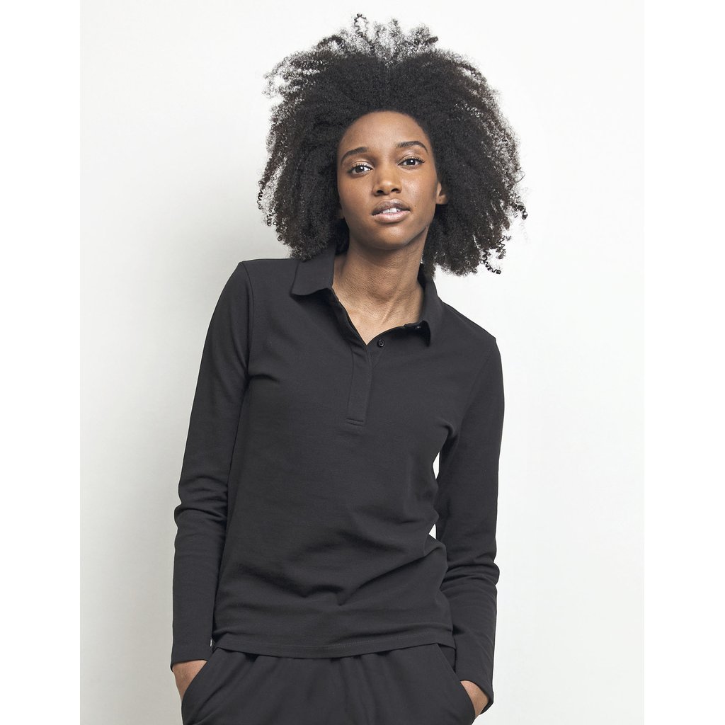 [NB4397] (04397) Women´s Long Sleeve Polo Shirt Owen