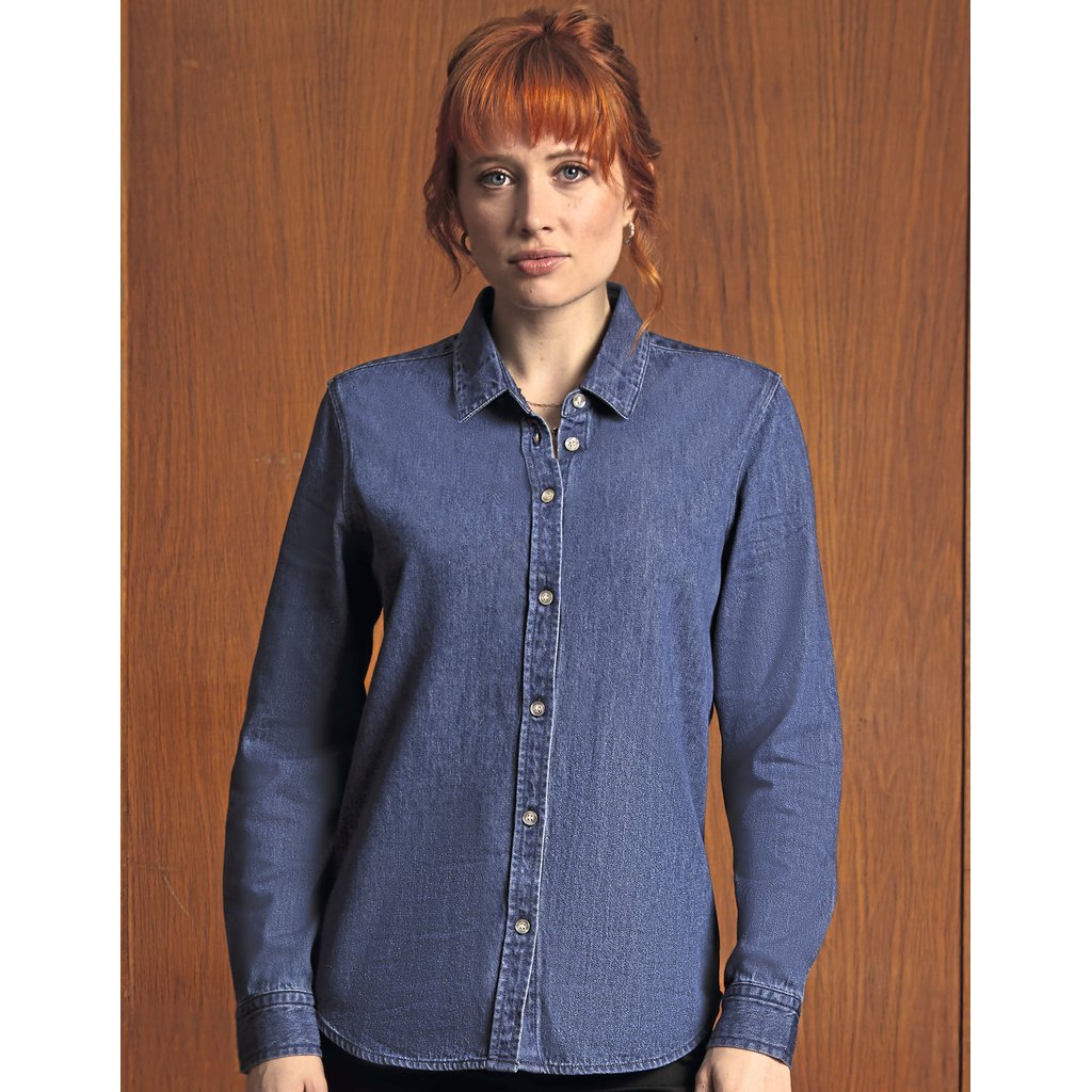 [NB4797] (04797) Women´s High-End Denim Shirt Bennett
