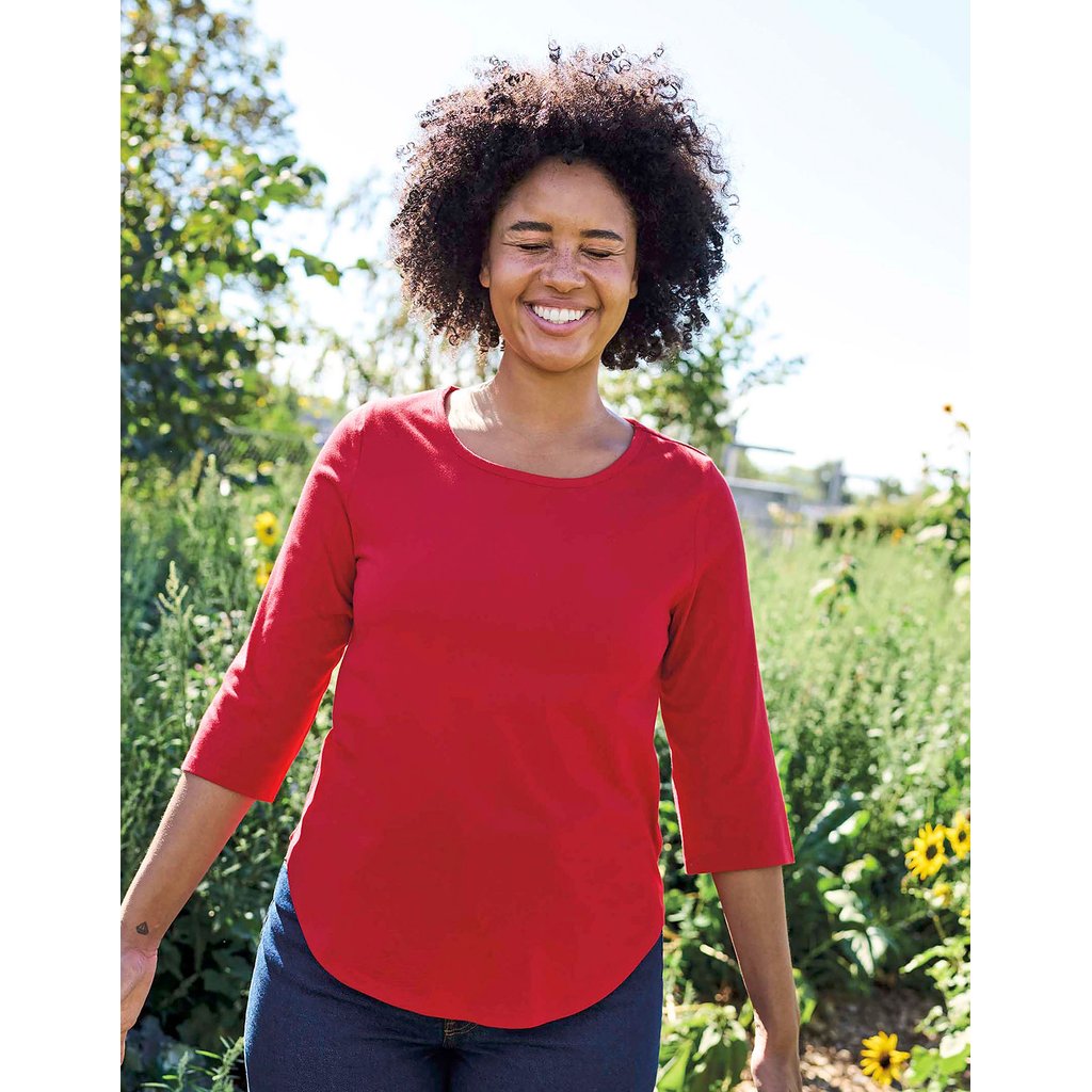 [NE81006] (O81006) Ladies´ Three Quarter Sleeve T-Shirt [NE81006]