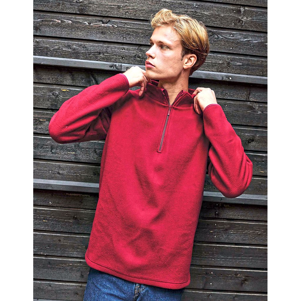 [NER73603] (R73603) Recycled Fleece Quarter Zip