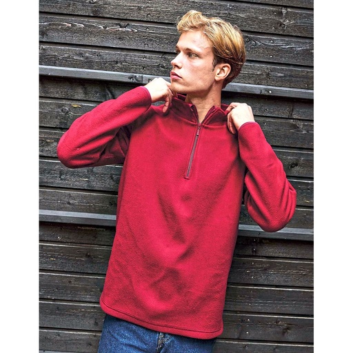 [NER73603] (R73603) Recycled Fleece Quarter Zip [NER73603]