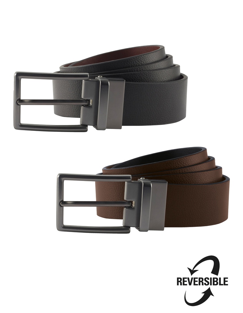 [AQ904] Men´s Two-Way Leather Belt