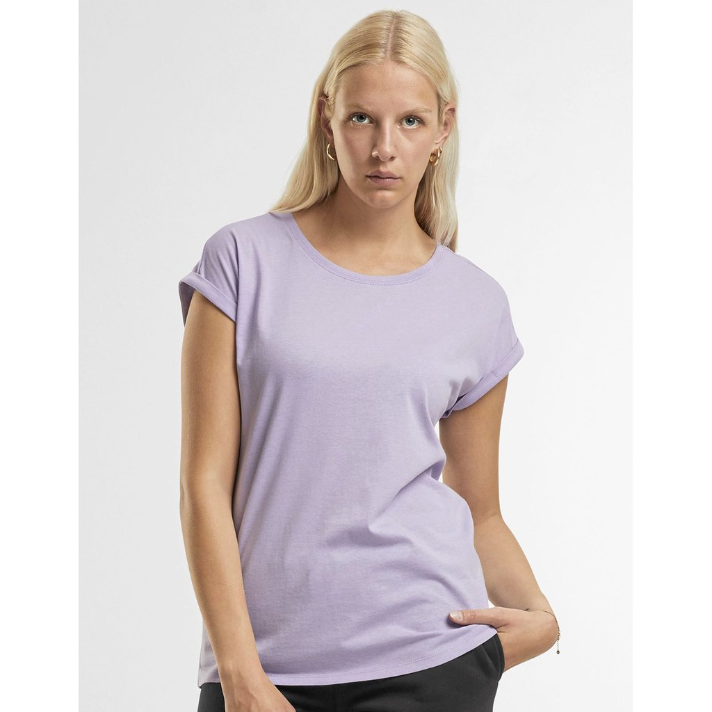 [NM007] (NM007) Ladies Extended Shoulder Tee