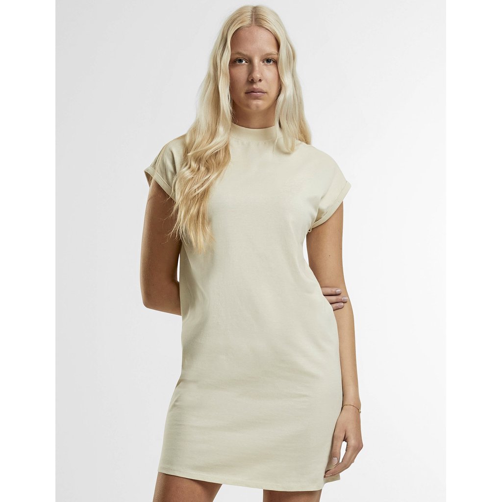 [NM026] (NM026) Ladies Extended Shoulder Dress