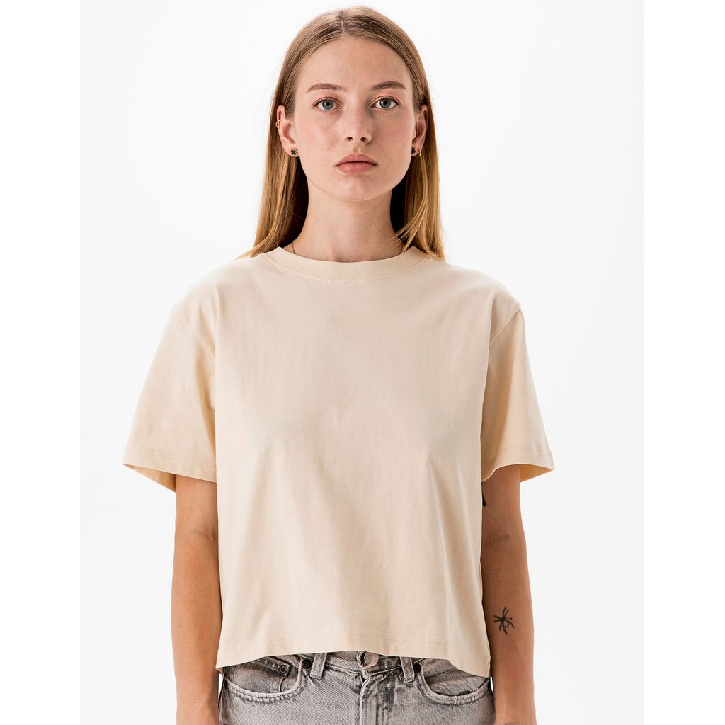 [P198] (M198) Women's Cropped Heavy T