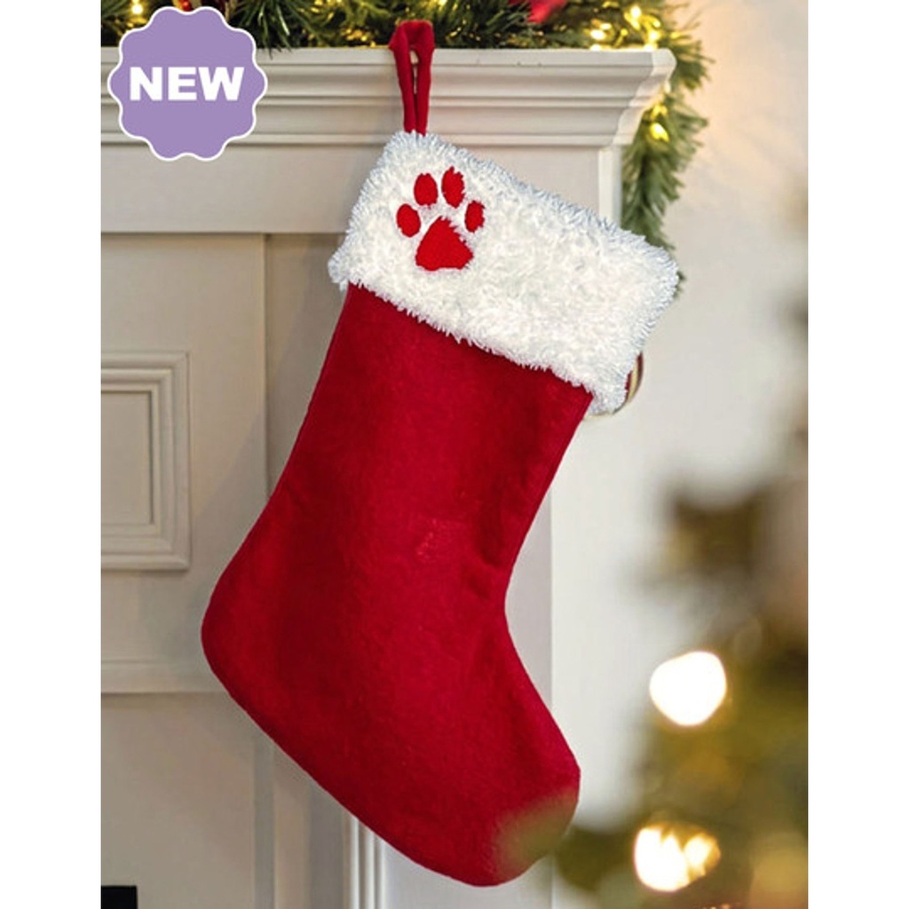 [PP012] Dog Christmas Stocking - Booty Shape