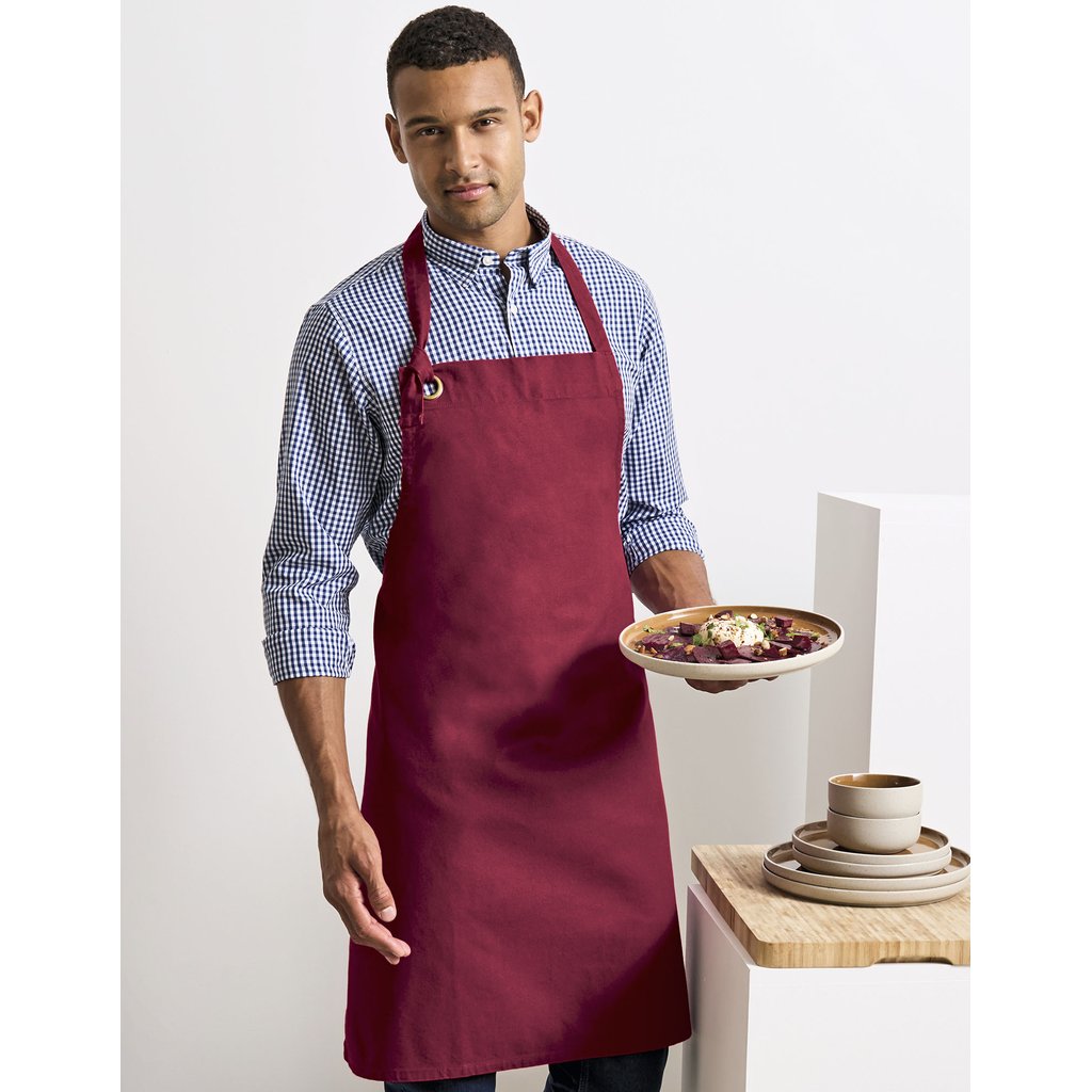[PW130] (PR130) Calibre Heavy Cotton Canvas Bib Apron [PW130]