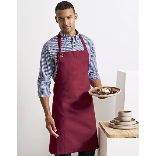 [PW130] (PR130) Calibre Heavy Cotton Canvas Bib Apron [PW130]