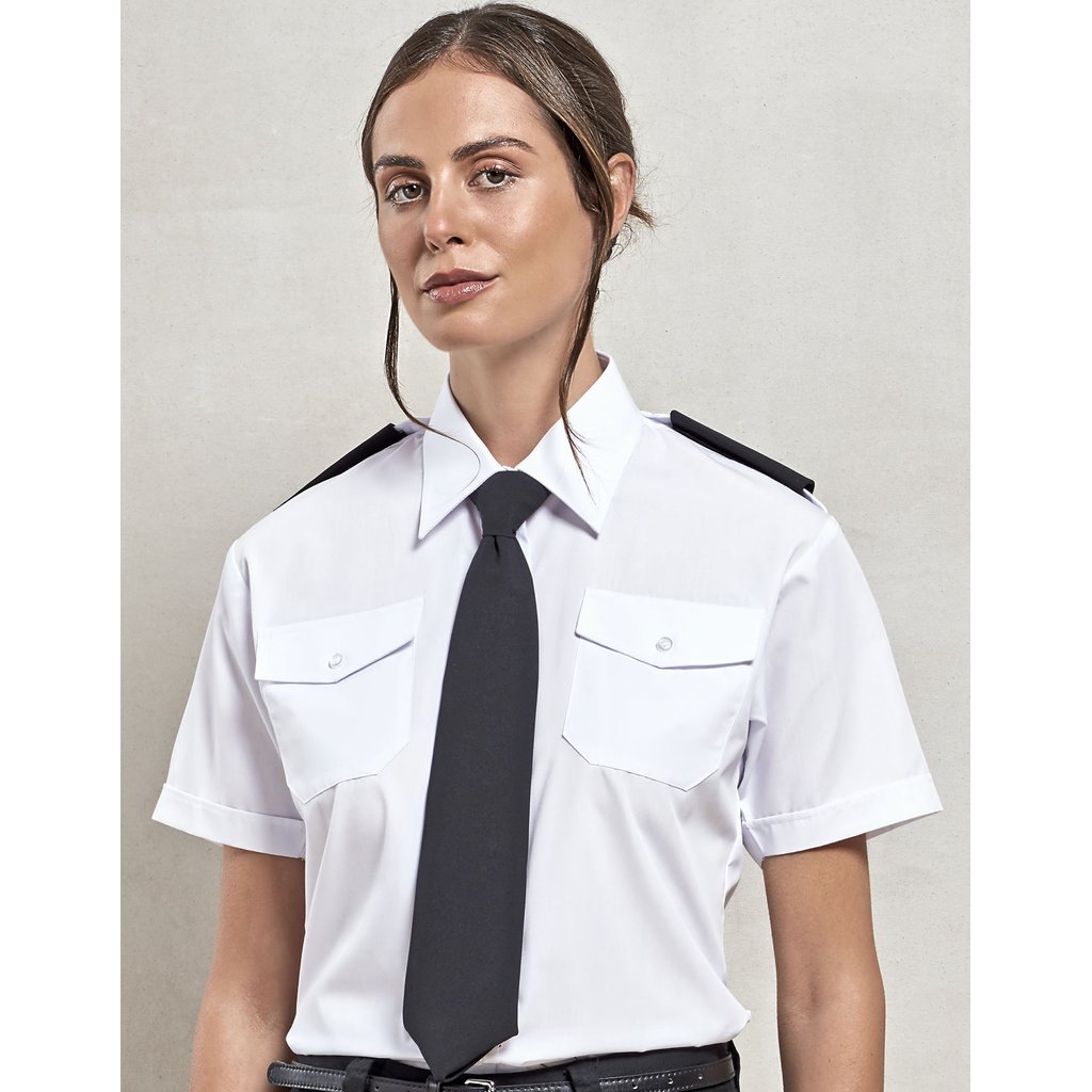 [PW312] (PR312) Women´s Pilot Shirt Short Sleeve
