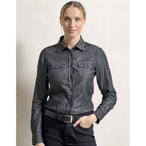 [PW322] (PR322) Women´s Jeans Stitch Denim Shirt [PW322]