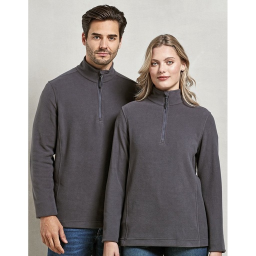 [PW831] (PR831) Unisex ´Recyclight´ 1/4 Zip Micro Fleece [PW831]