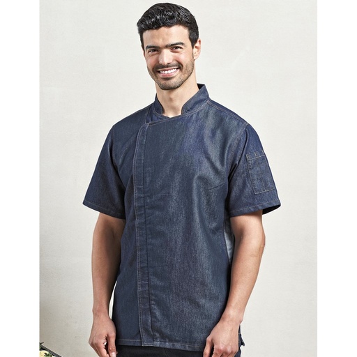 [PW906] (PR906) Chef´s Zip-Close Short Sleeve Jacket [PW906]
