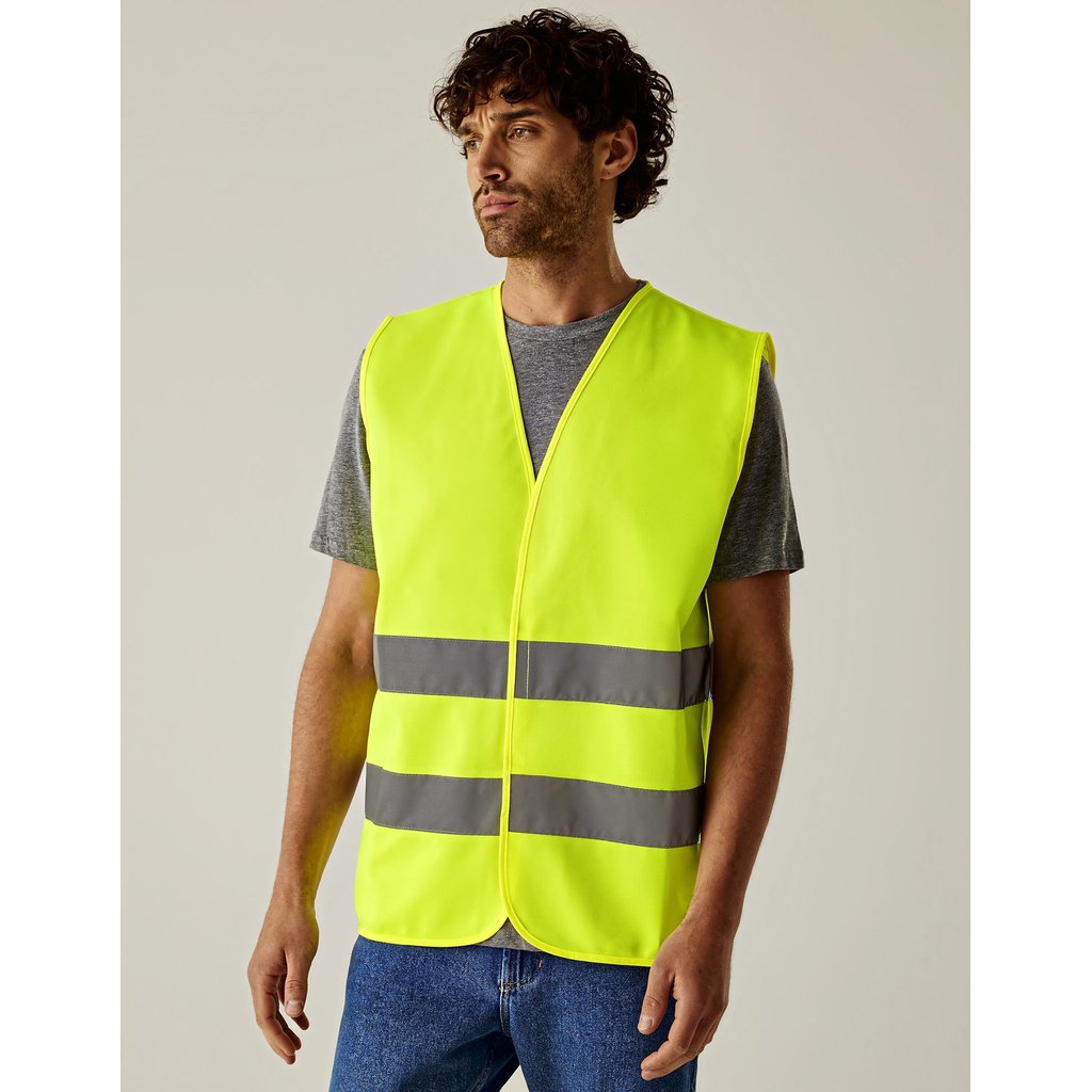 [RG2550] (TRS255) Essential Hi-Vis Easy Print Vest