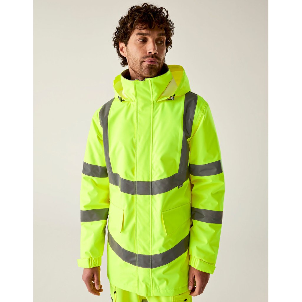 [RG60000] (TRW600) Hi-Vis Pro Contract Dover Parka Jacket