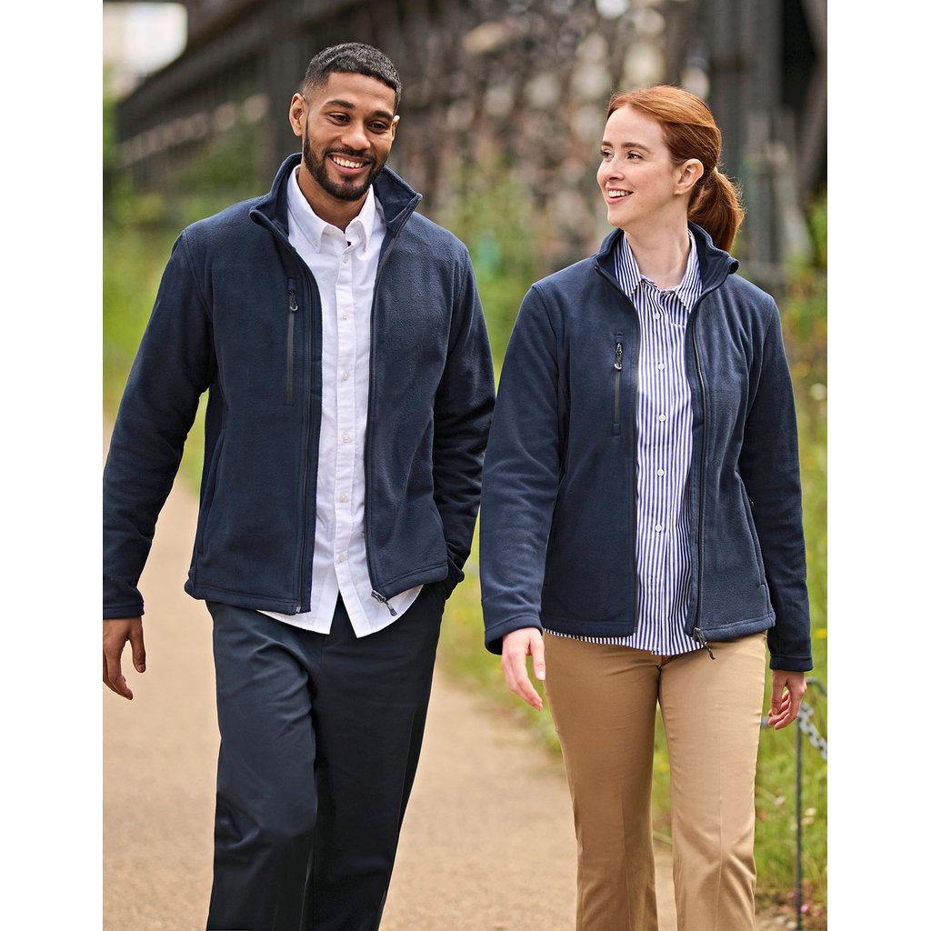[RG6180] (TRF618) Honestly Made Recycled Full Zip Fleece Jacket