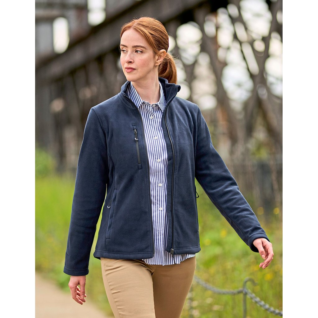[RG6280] (TRF628) Honestly Made Recycled Womens Full Zip Fleece