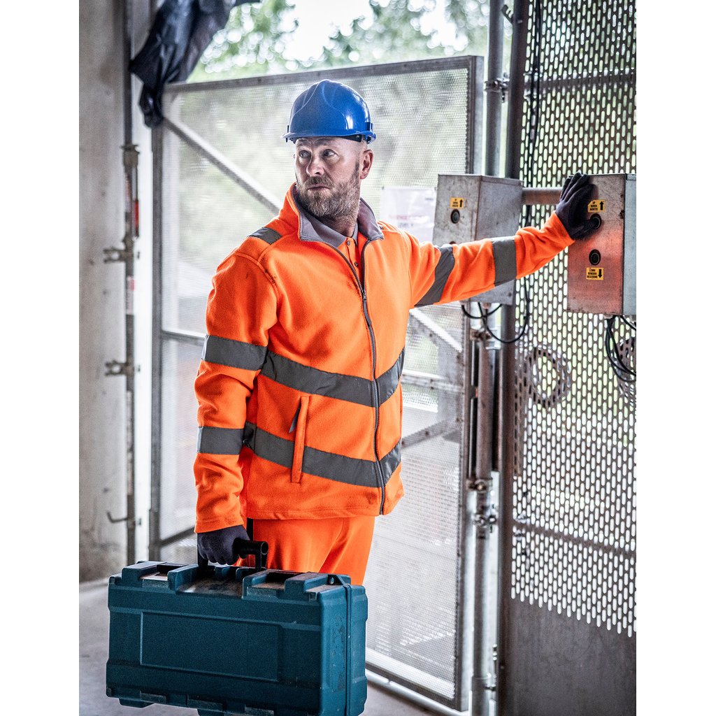 [RG6480] (TRF648) Pro Contract Hi-Vis Thor Fleece Jacket