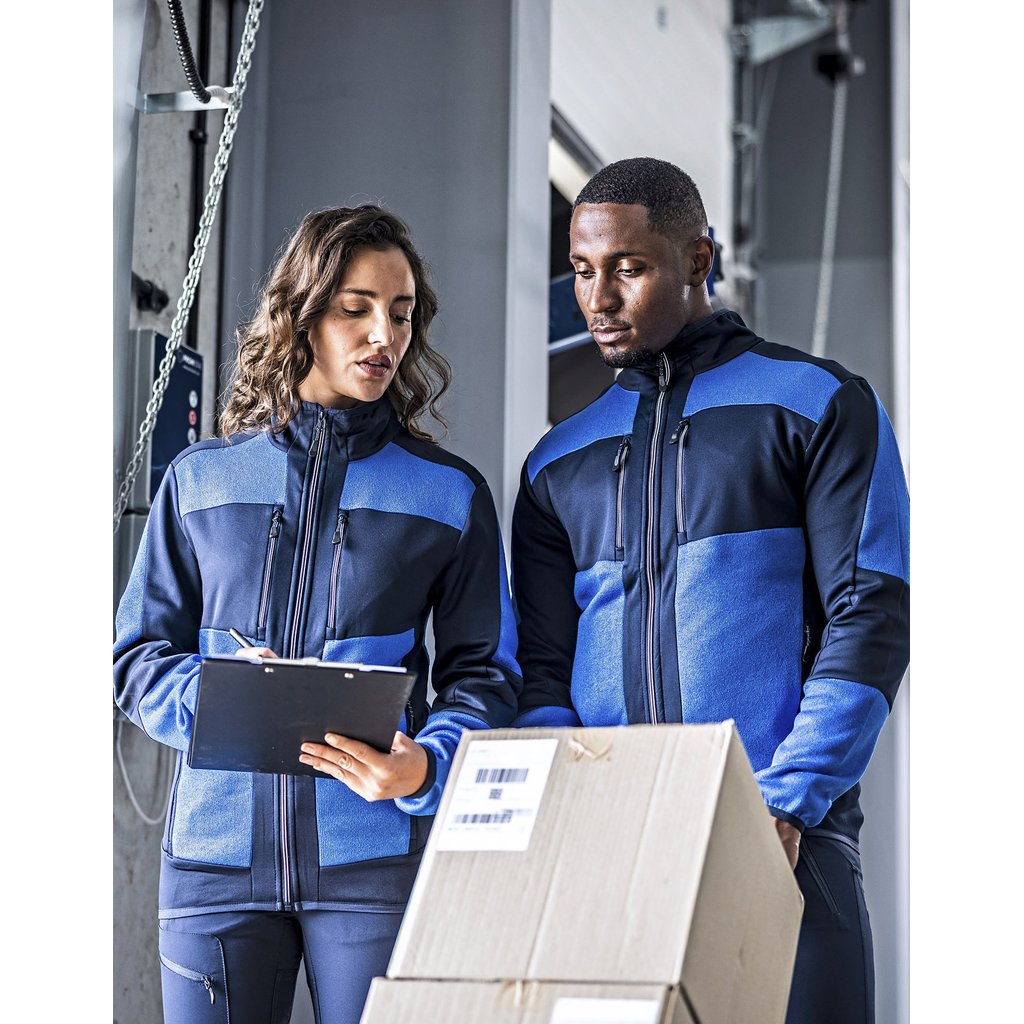 [RG720] (TRF720) E-volve Unisex Knit Effect Stretch Midlayer Jacket