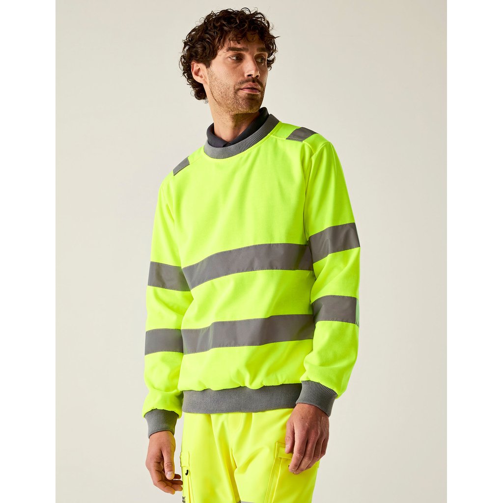 [RG8130] (TRF813) Hi-Vis Pro Contract Crew Neck Sweatshirt [RG8130]