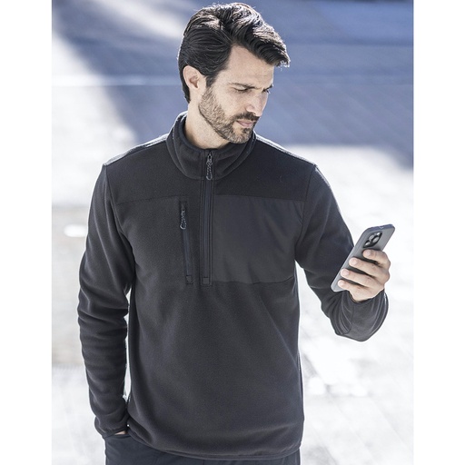[RG828] (TRF828) Active Printable Half Zip Microfleece Sweat [RG828]