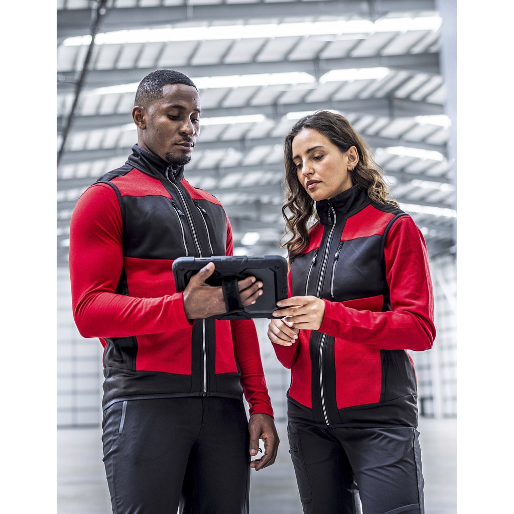 [RG914] (TRA914) E-volve Unisex Knit Effect Stretch Bodywarmer [RG914]