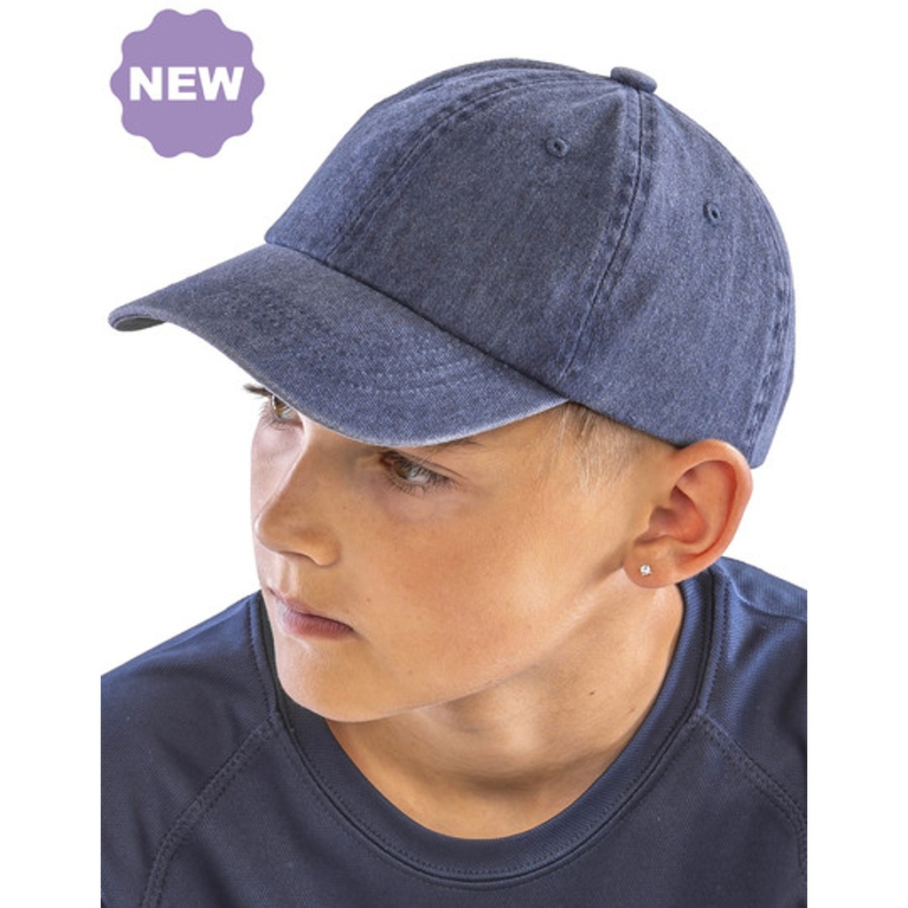 Junior Pure Cotton Vintage Cap [RH092J]