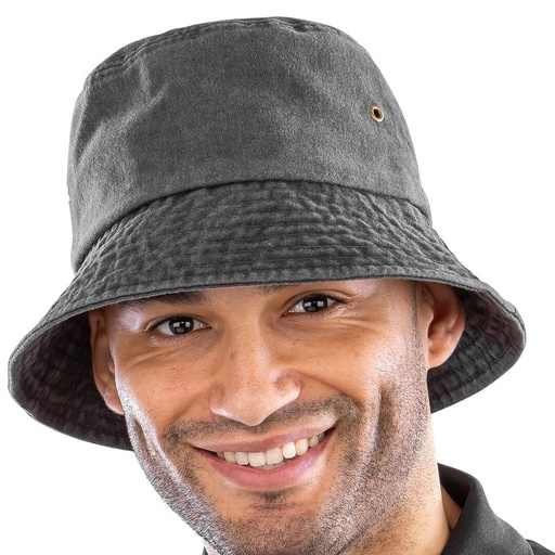 [RH093] (RC093X) Pure Cotton Vintage Bucket Hat [RH093]