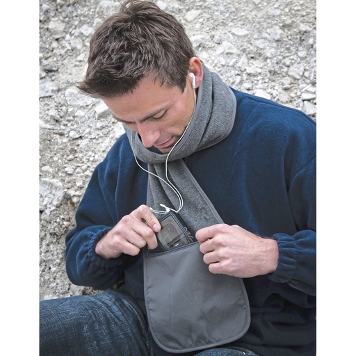 [RT100] (R100X) Polartherm™ Scarf With Zip Pocket [RT100]