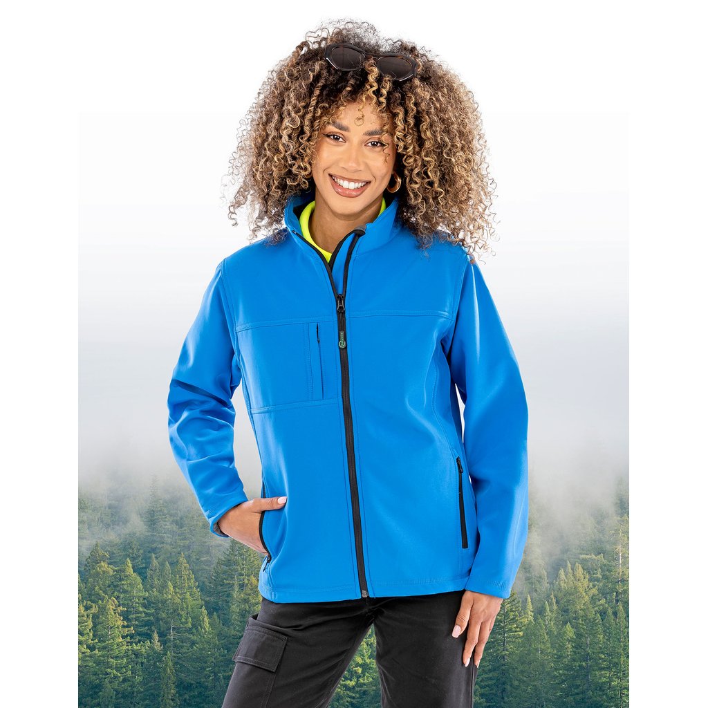 [RT121F] (R121F) Women´s Recycled 3-Layer Classic Softshell Jacket