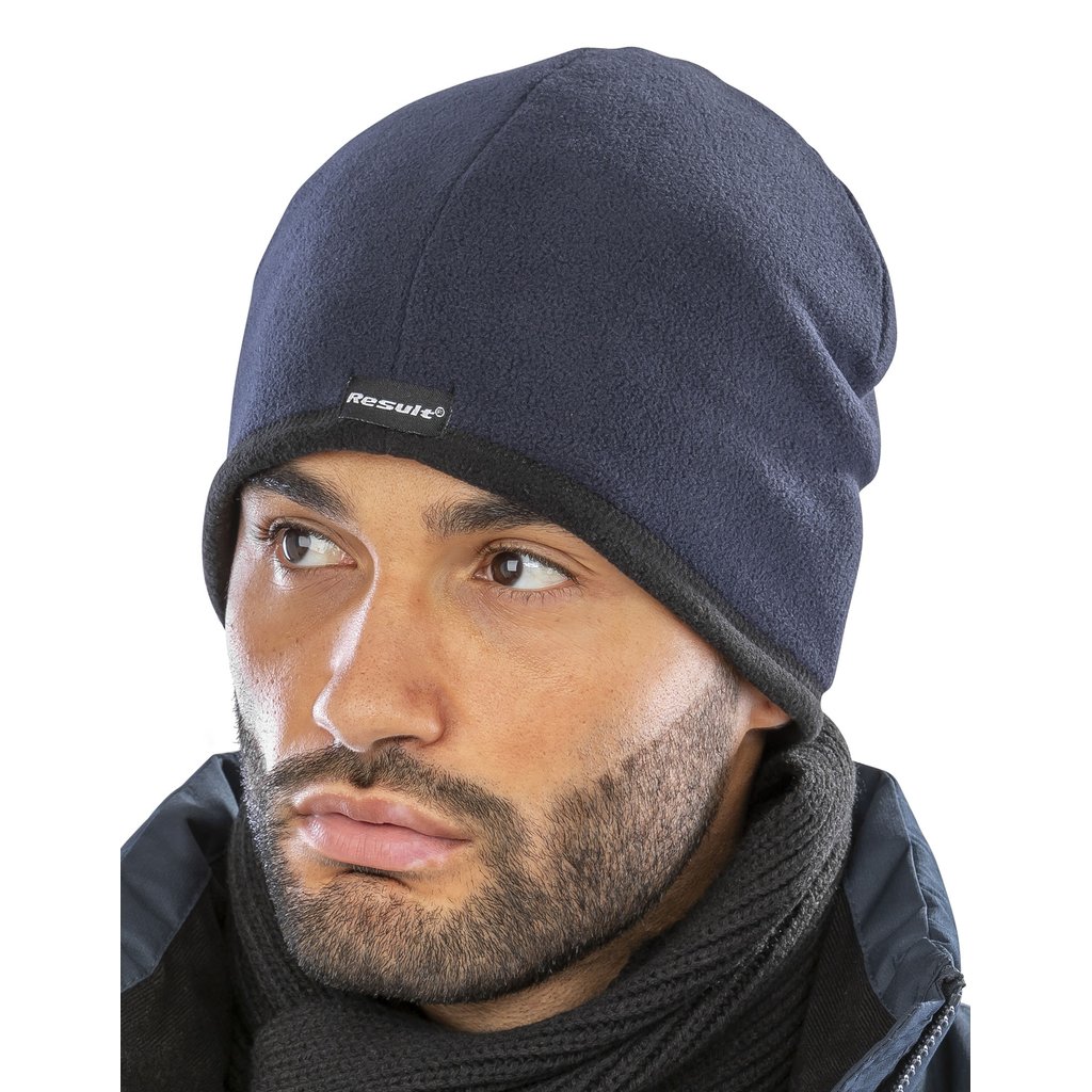 [RT142] (RC142X) Reversible Microfleece Bob Hat