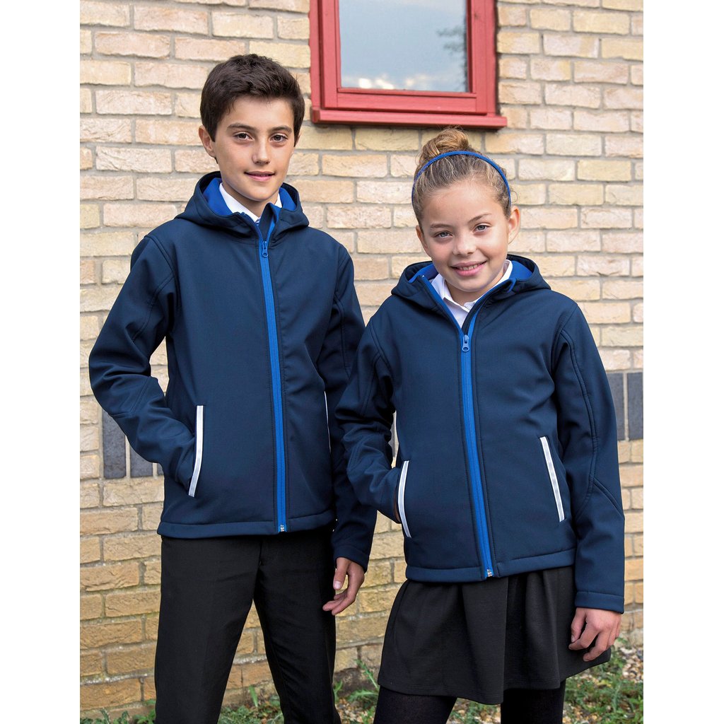 [RT224Y] (R224Y) Youth TX Performance Hooded Soft Shell Jacket