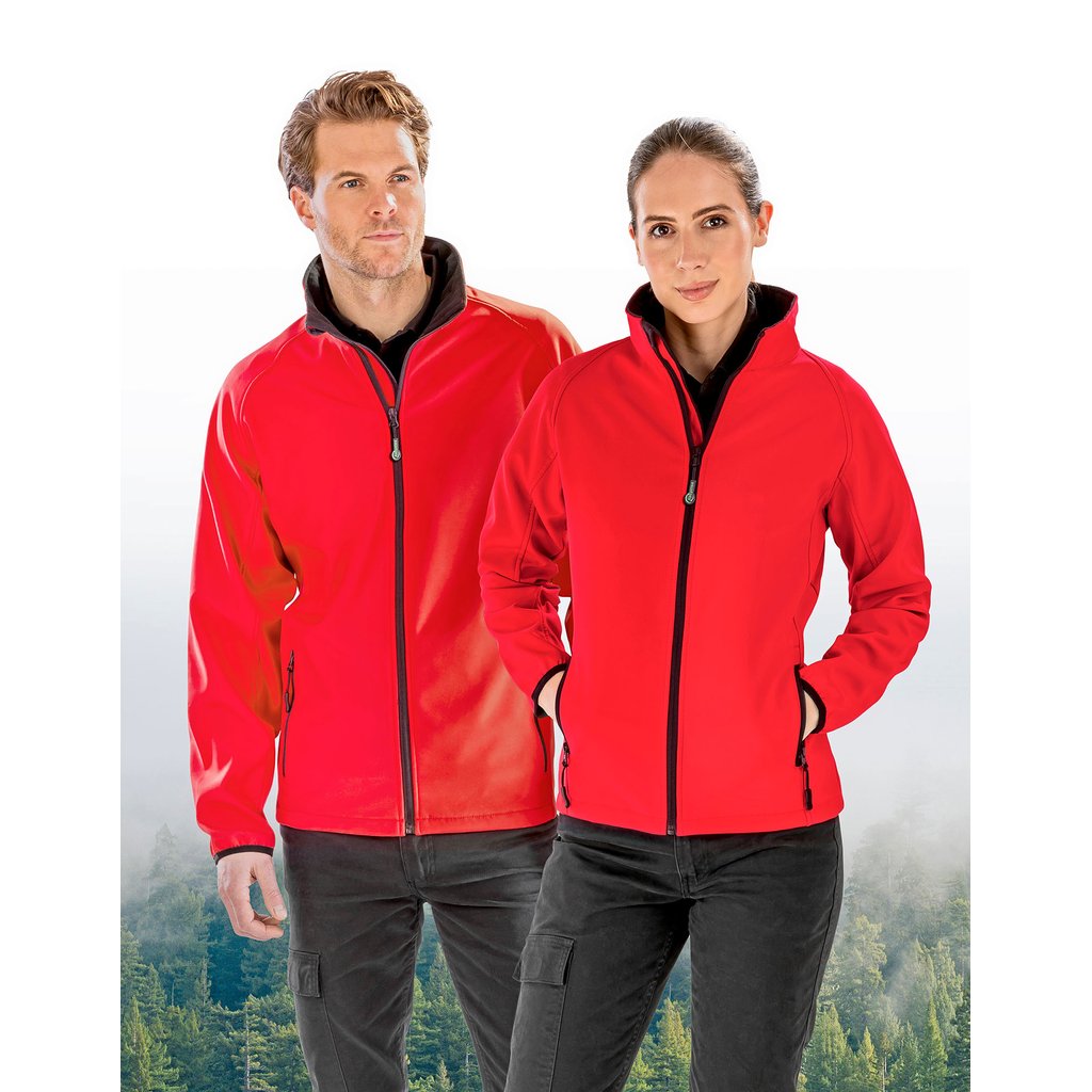 [RT231] (R231M) Men's Printable Softshell Jacket with Recycled Fleece Inner
