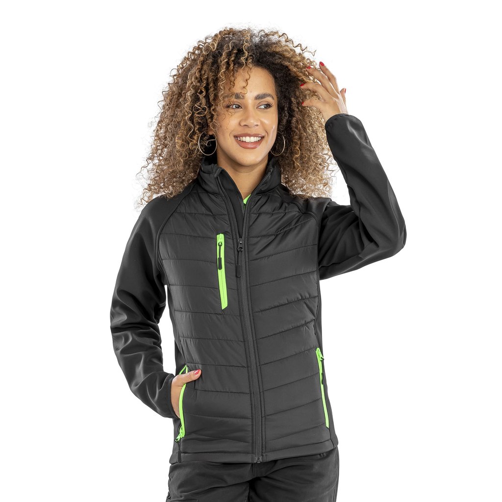 [RT237] (R237X) Recycled Compass Padded Softshell