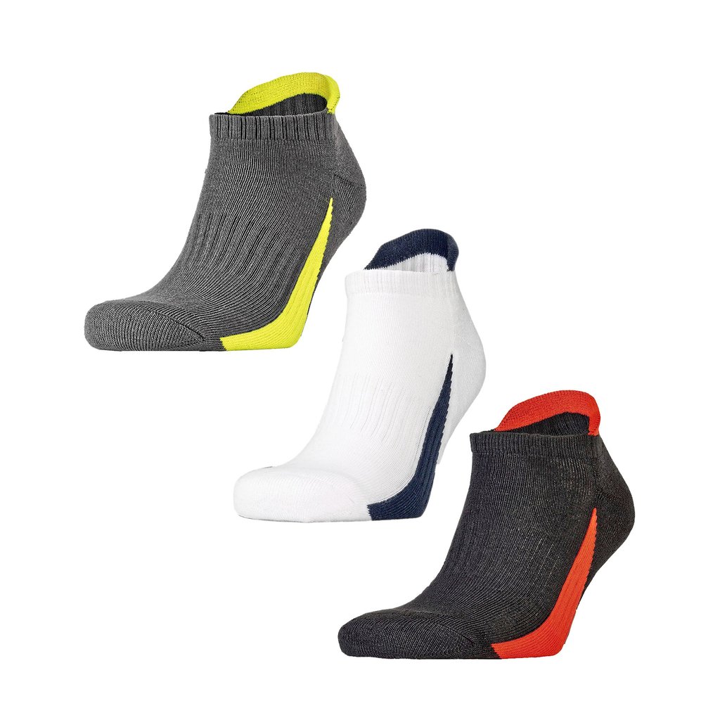 [RT293X] (S293X) Sneaker Sports Socks (3 Pair Pack)