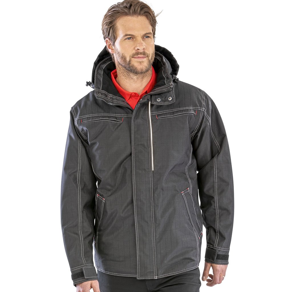 [RT326] (R326X) Denim Texture Rugged Jacket [RT326]